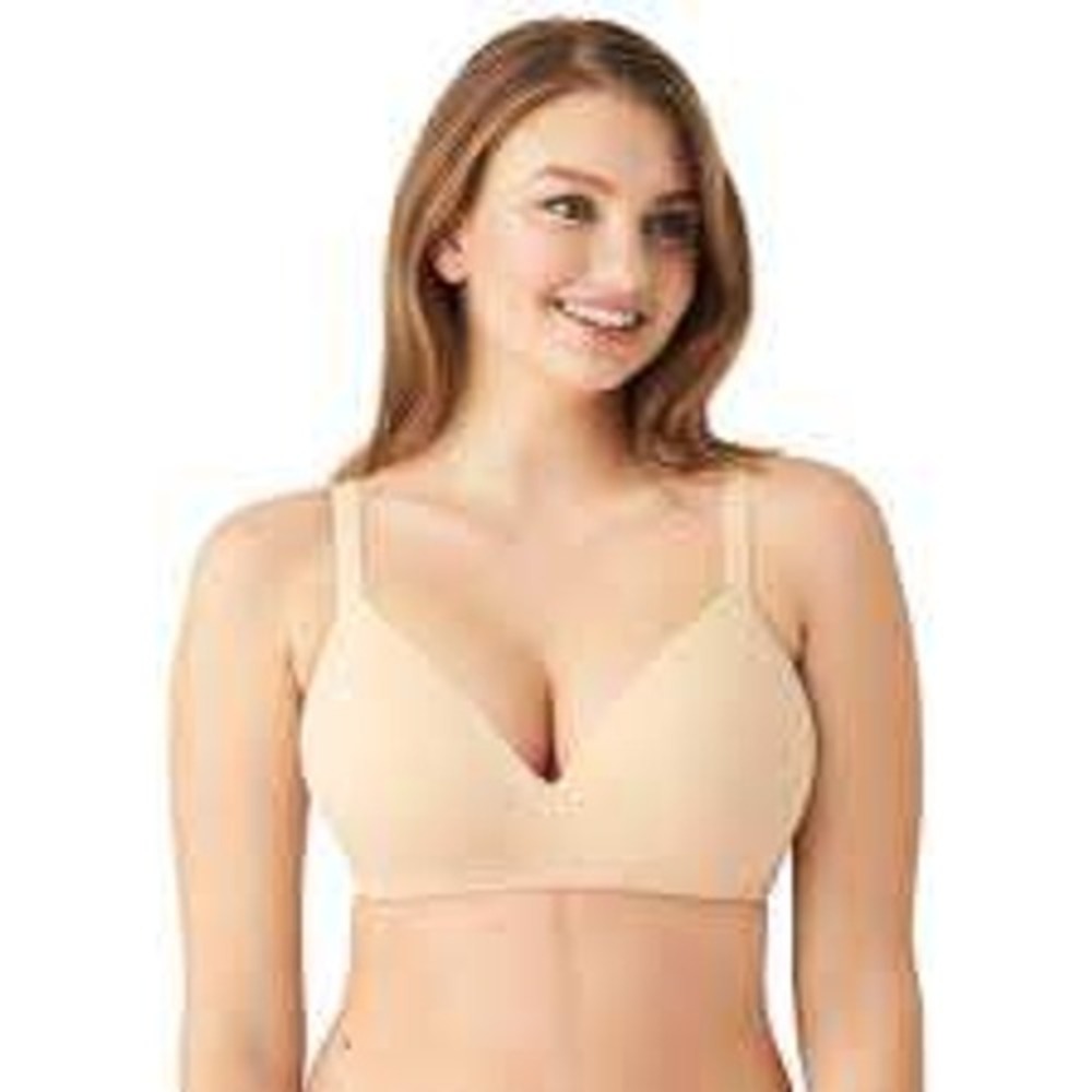 Wacoal Side Smoother Underwire Spacer Bra 855263 Nude Beige Womens 36DD